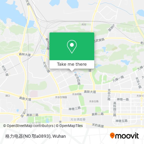 格力电器(NO.鄂a0893) map