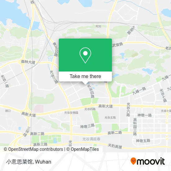 小意思菜馆 map