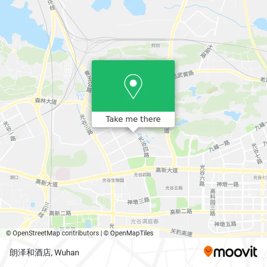 朗泽和酒店 map