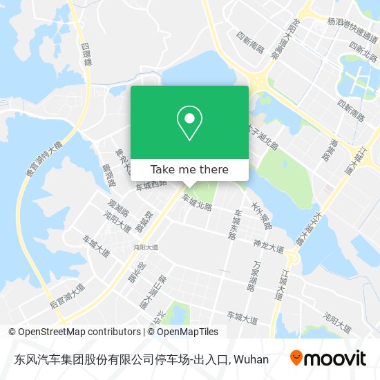 东风汽车集团股份有限公司停车场-出入口 map