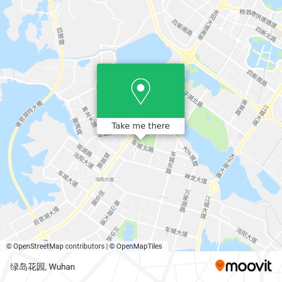 绿岛花园 map