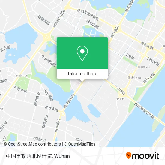 中国市政西北设计院 map