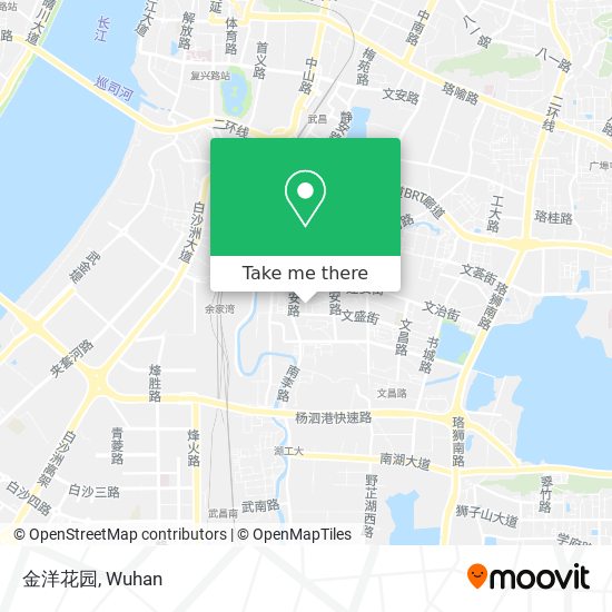金洋花园 map