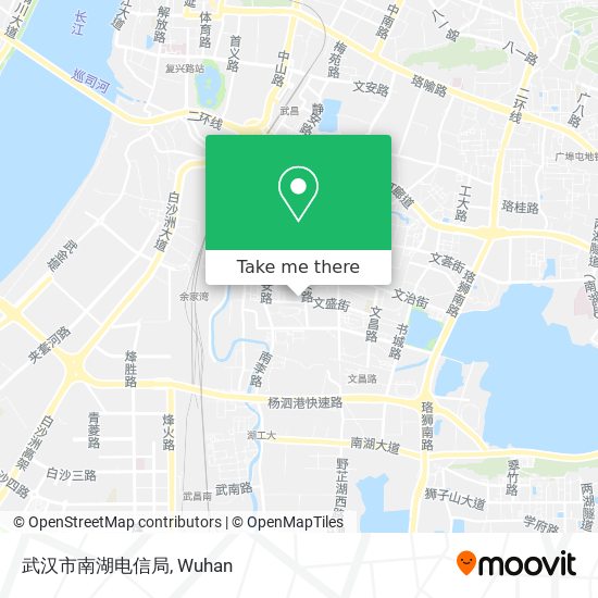 武汉市南湖电信局 map