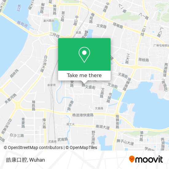 皓康口腔 map