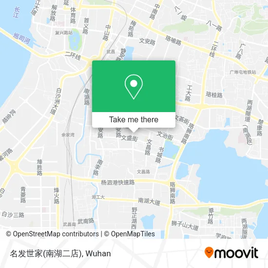 名发世家(南湖二店) map