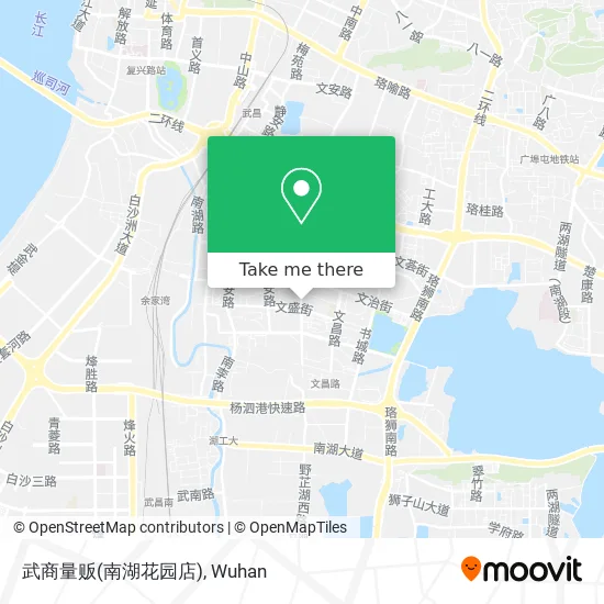 武商量贩(南湖花园店) map