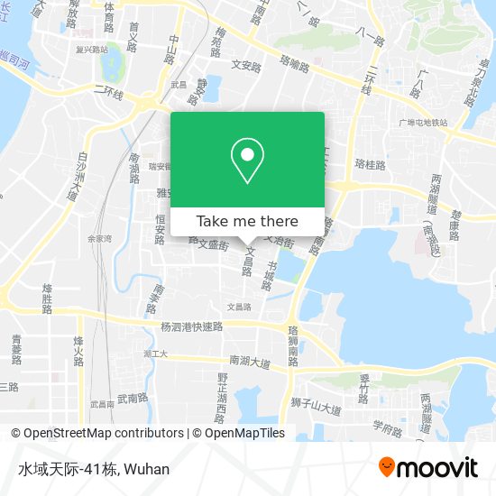 水域天际-41栋 map