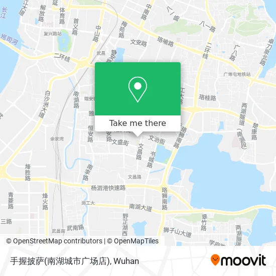 手握披萨(南湖城市广场店) map