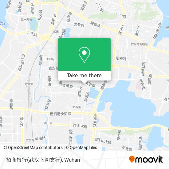 招商银行(武汉南湖支行) map