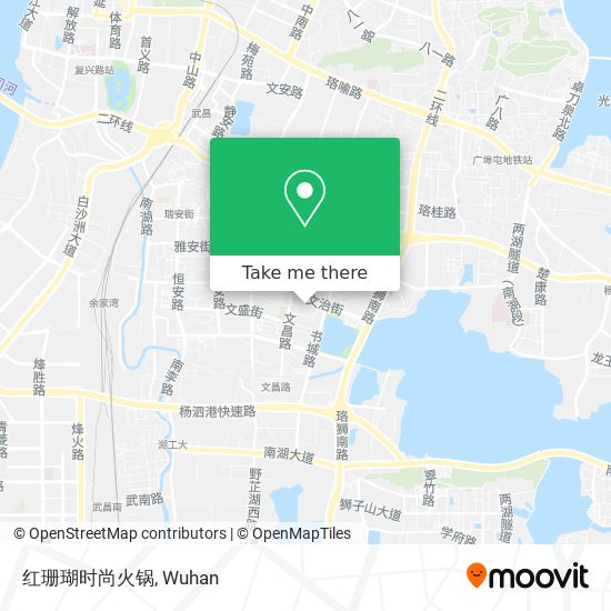 红珊瑚时尚火锅 map