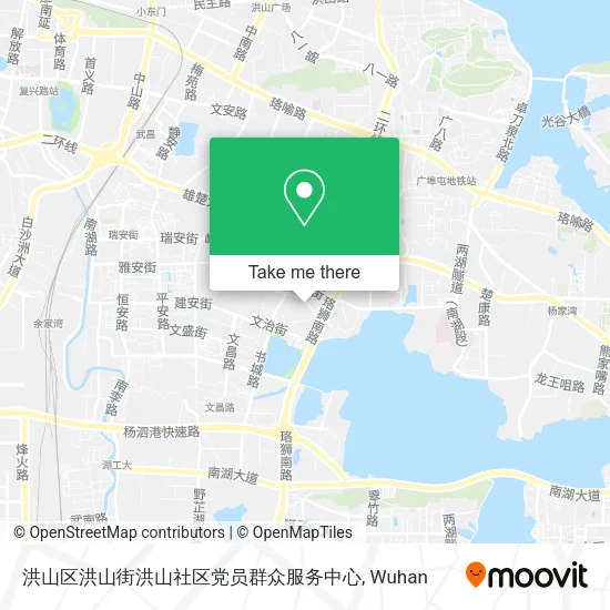 洪山区洪山街洪山社区党员群众服务中心 map