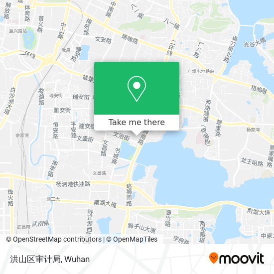 洪山区审计局 map
