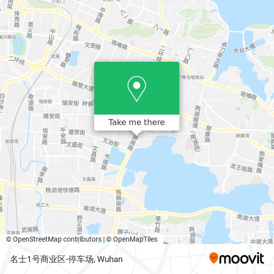 名士1号商业区-停车场 map