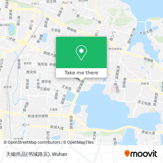 天椒尚品(书城路店) map