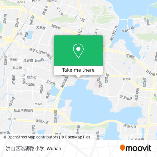 洪山区珞狮路小学 map
