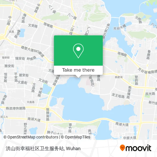 洪山街幸福社区卫生服务站 map