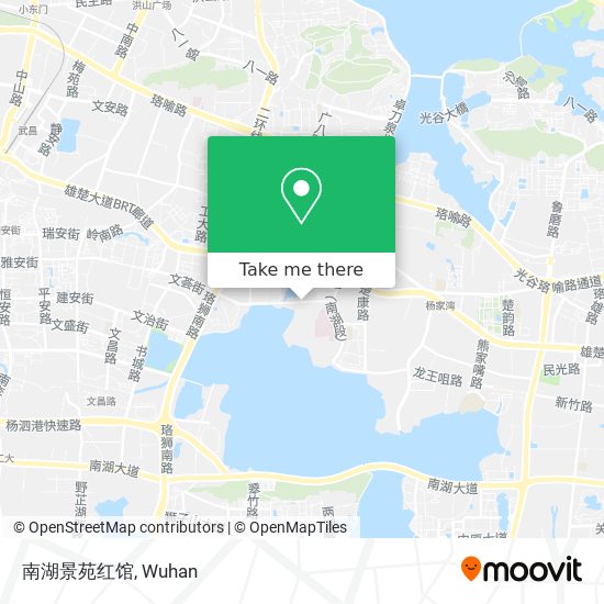 南湖景苑红馆 map