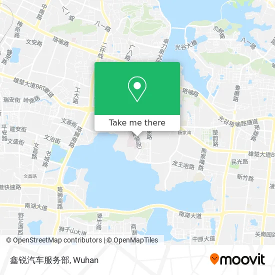 鑫锐汽车服务部 map