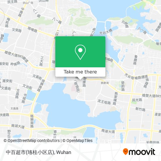中百超市(珞桂小区店) map