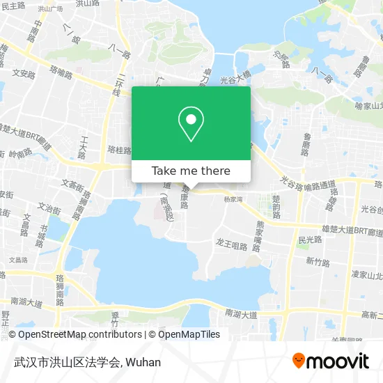 武汉市洪山区法学会 map