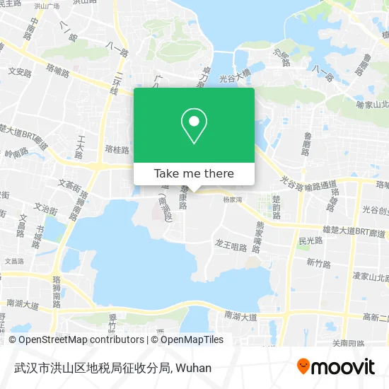 武汉市洪山区地税局征收分局 map