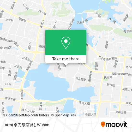 atm(卓刀泉南路) map