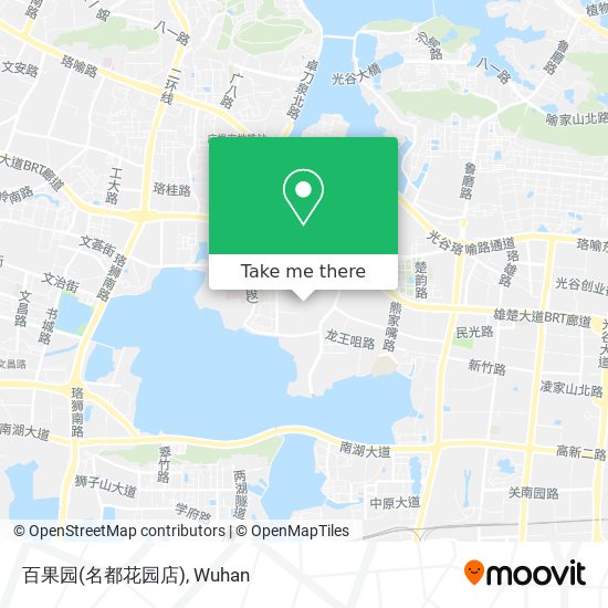 百果园(名都花园店) map