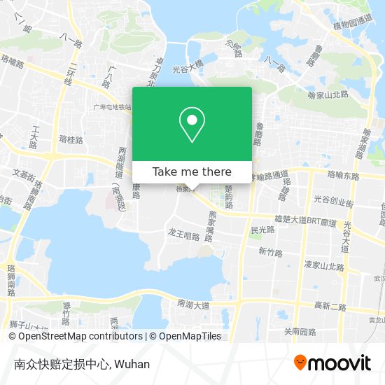 南众快赔定损中心 map