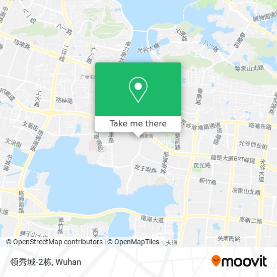 领秀城-2栋 map