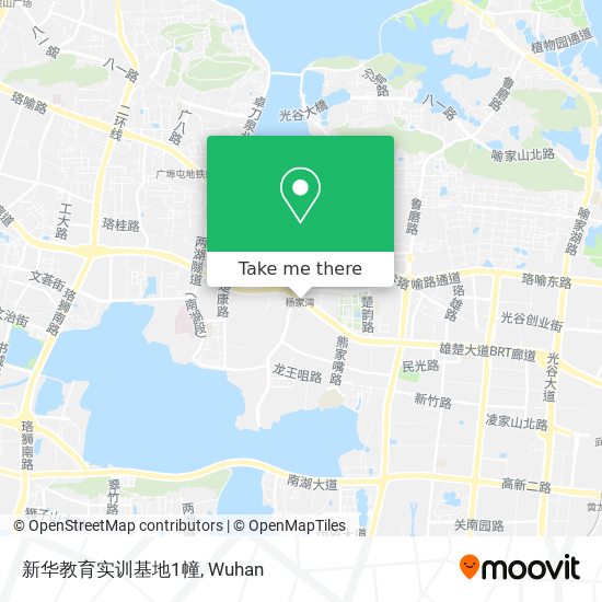 新华教育实训基地1幢 map