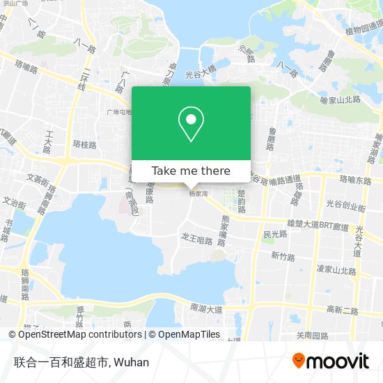 联合一百和盛超市 map