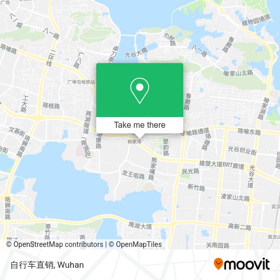 自行车直销 map