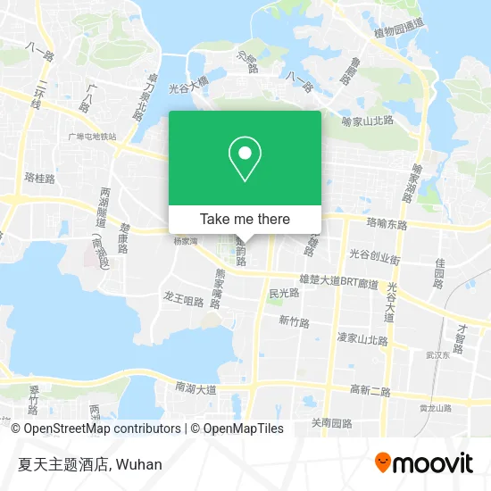 夏天主题酒店 map