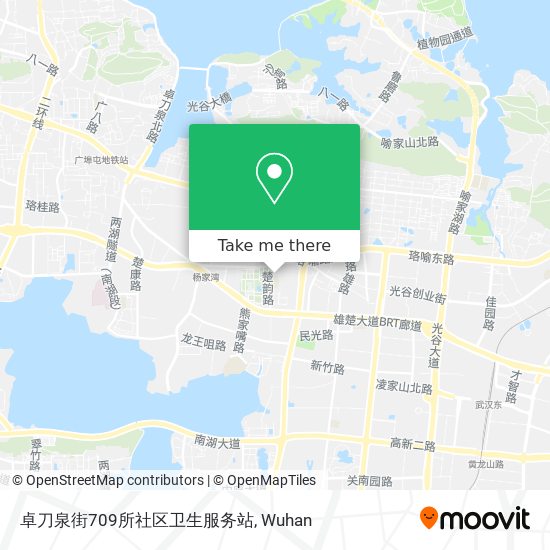 卓刀泉街709所社区卫生服务站 map