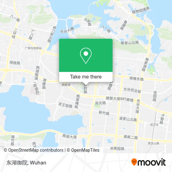 东湖御院 map