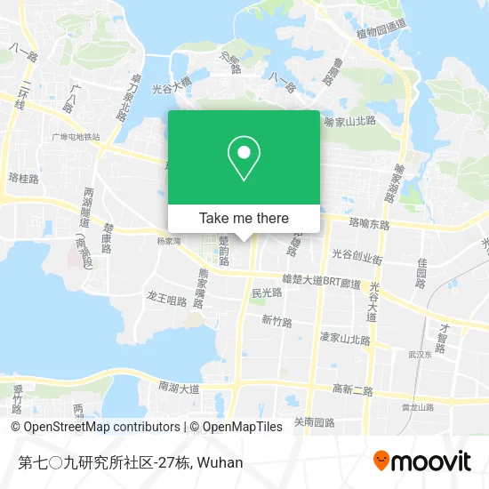 第七〇九研究所社区-27栋 map