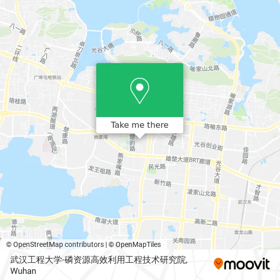 武汉工程大学-磷资源高效利用工程技术研究院 map