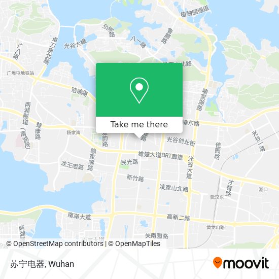 苏宁电器 map