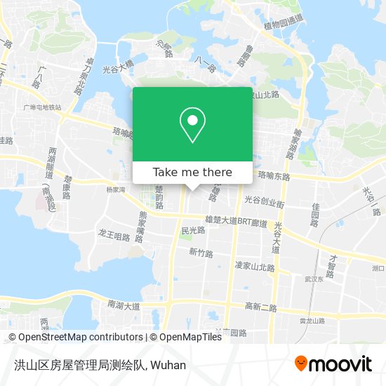 洪山区房屋管理局测绘队 map