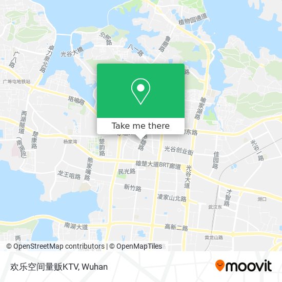 欢乐空间量贩KTV map