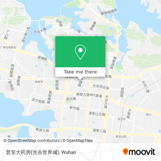 普安大药房(光谷世界城) map