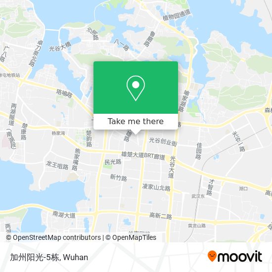 加州阳光-5栋 map
