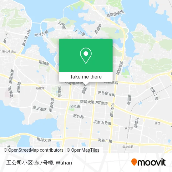 五公司小区-东7号楼 map