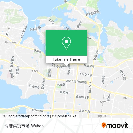 鲁巷集贸市场 map