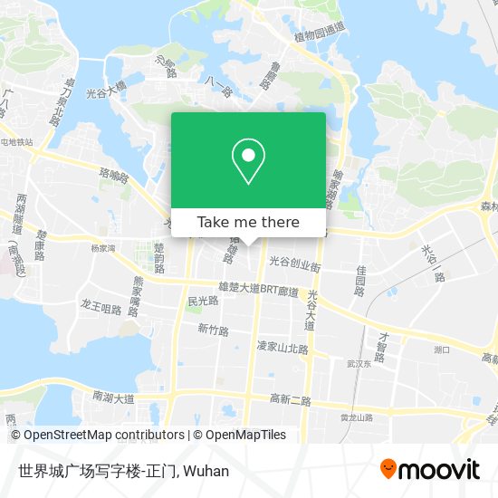 世界城广场写字楼-正门 map