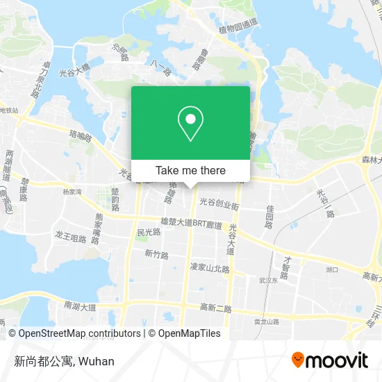 新尚都公寓 map