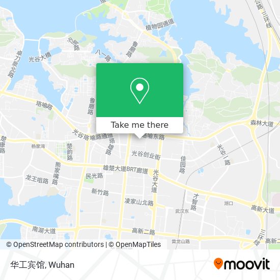 华工宾馆 map