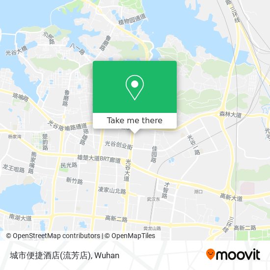 城市便捷酒店(流芳店) map