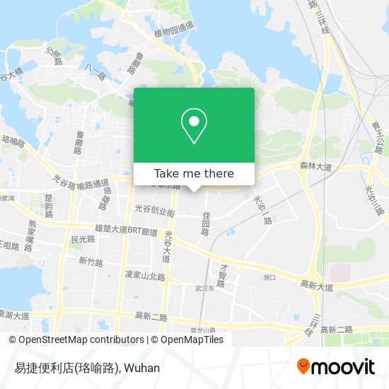 易捷便利店(珞喻路) map